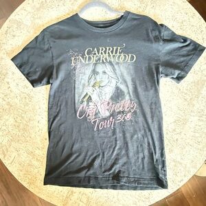 Carrie Underwood Black Graphic T-Shirt